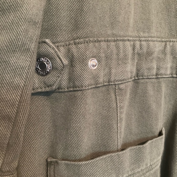 Zara Cotton Utility Jumpsuit NEW - Picture 10 of 14